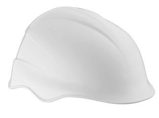 Image showing White hard hat