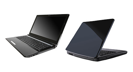 Image showing two laptops