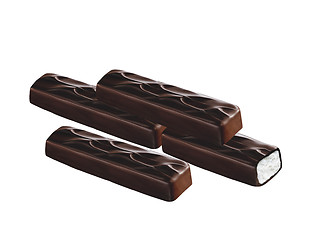 Image showing Chocolate covered bar