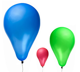 Image showing Inflatable balloons