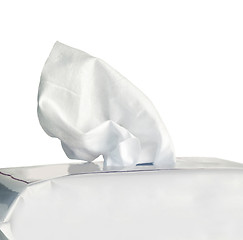 Image showing Tissue box isolated