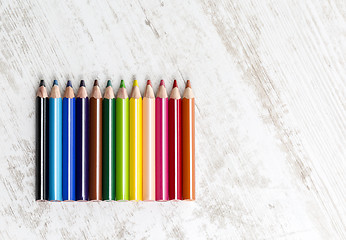 Image showing Colored Pencils