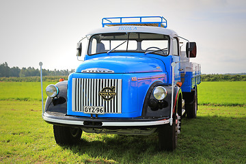 Image showing Blue Volvo N88 Pickup Truck