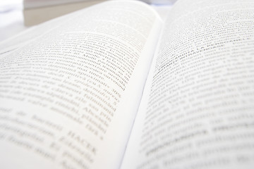 Image showing Opened book