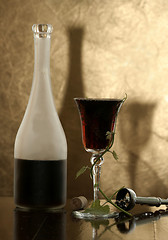 Image showing Red wine