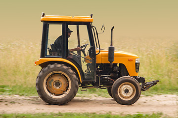 Image showing Farm tractor