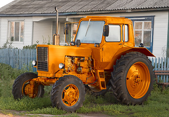 Image showing Farm tractor 