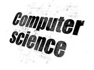 Image showing Science concept: Computer Science on Digital background