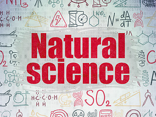 Image showing Science concept: Natural Science on Digital Paper background