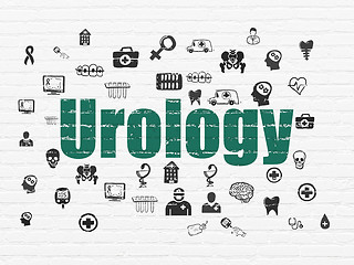 Image showing Healthcare concept: Urology on wall background