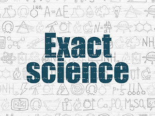 Image showing Science concept: Exact Science on wall background