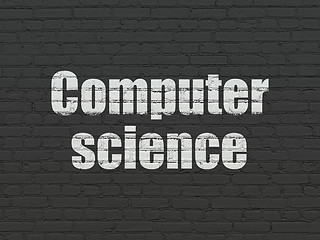 Image showing Science concept: Computer Science on wall background