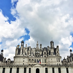 Image showing Majestic Chambord castle in France