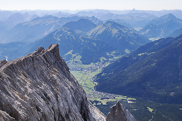 Image showing View to Ehrwald