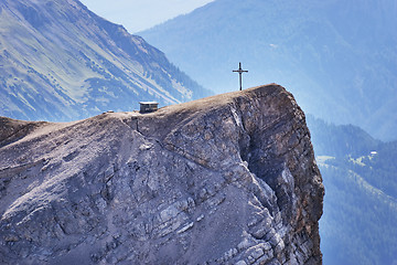 Image showing View from summit Zugspitze