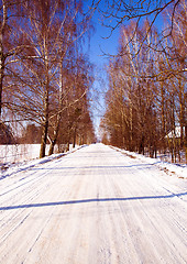 Image showing   small road 