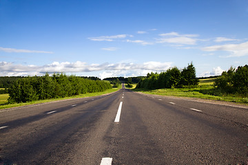 Image showing little  road  