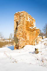 Image showing   ruins Golshany, Belarus