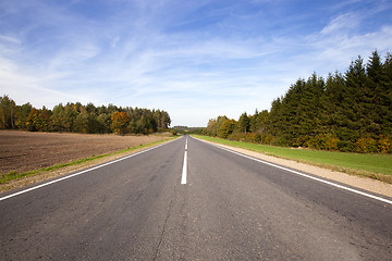 Image showing little  road  