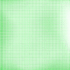 Image showing Green Halftone