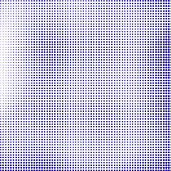 Image showing Blue Halftone