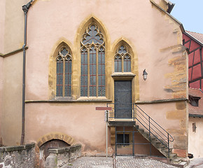 Image showing church detail in Colmar