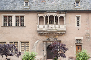 Image showing historic balcony