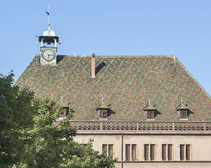 Image showing ornamented roof