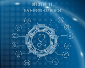 Image showing Medical Infographic Template