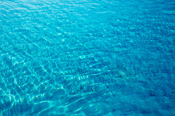 Image showing Pool water texture