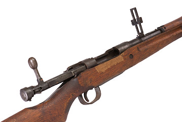 Image showing World War Two Rifle Detail