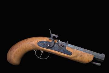 Image showing Replica Black Powder Caplock Pistol