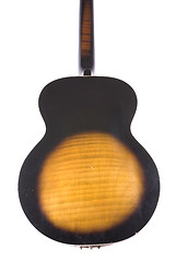 Image showing Guitar Back Detail