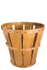 Image showing Wooden Produce Basket