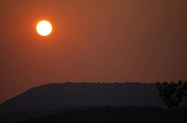 Image showing Hot Sunset