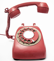 Image showing retro phone