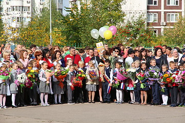 Image showing The Knowledge Day in Russia