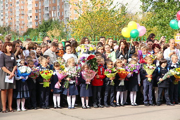 Image showing The Knowledge Day in Russia