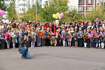 Image showing The Knowledge Day in Russia