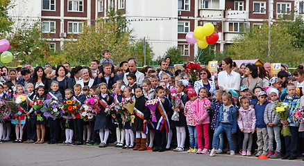 Image showing The Knowledge Day in Russia