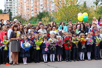 Image showing The Knowledge Day in Russia