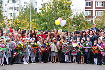 Image showing The Knowledge Day in Russia