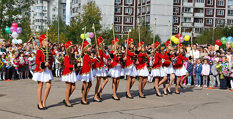 Image showing The Knowledge Day in Russia