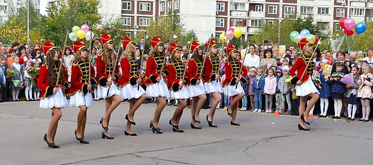 Image showing The Knowledge Day in Russia