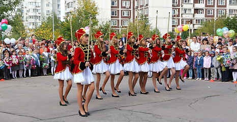 Image showing The Knowledge Day in Russia