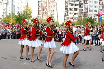 Image showing The Knowledge Day in Russia