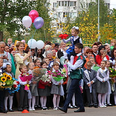 Image showing The Knowledge Day in Russia