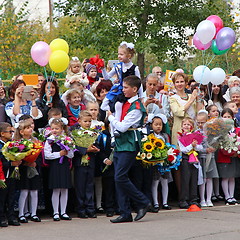 Image showing The Knowledge Day in Russia