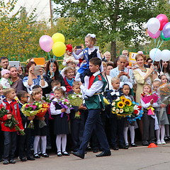 Image showing The Knowledge Day in Russia