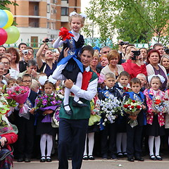 Image showing The Knowledge Day in Russia